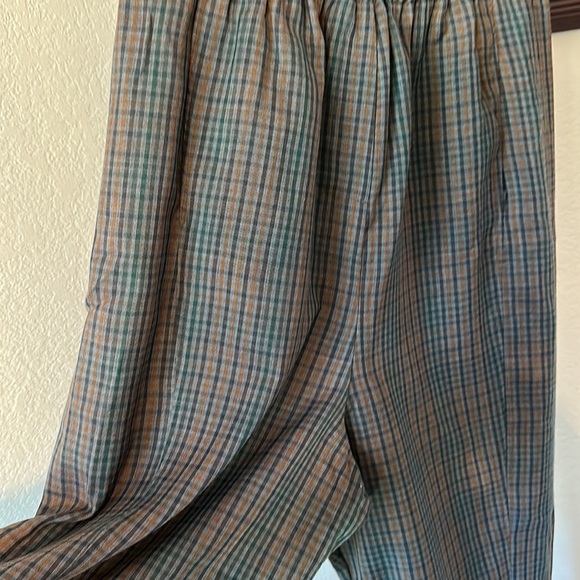 Oska Long Sleeve Top & Pants Plaid Size M - Picture 13 of 16